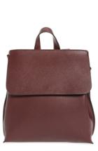 Sole Society Selena Faux Leather Backpack - Red