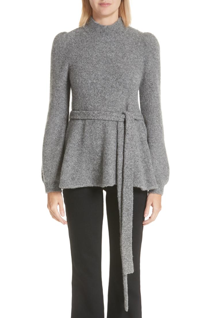 Women's Co Belted Cashmere Blend Sweater