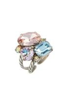 Women's Sorrelli Cluster Crystal Cocktail Ring