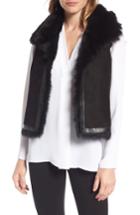 Women's Nordstrom Signature Genuine Shearling Vest