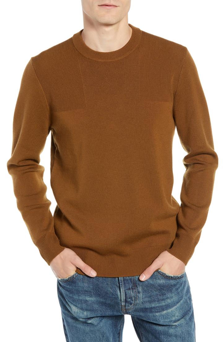 Men's Lacoste Regular Fit Crewneck Sweater (s) - Grey