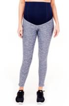 Women's Ingrid & Isabel 'active' Maternity Leggings With Crossover Panel - Blue