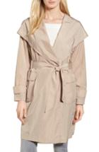 Women's Sosken Flo Packable Hooded Raincoat - Beige