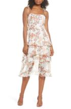 Women's Lenon Ruffle Midi Dress - White