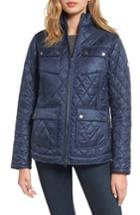 Women's Barbour Filey Water Resistant Quilted Jacket Us / 8 Uk - Blue