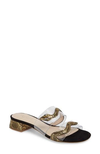 Women's Cecelia New York Danica Slide M - Metallic