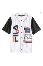 Men's Fila Brantley Baseball Shirt - White