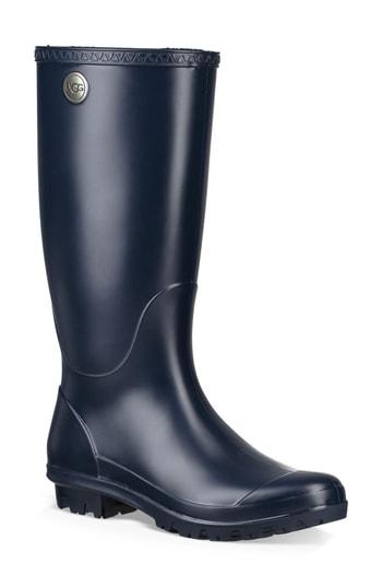 Women's Ugg Shelby Matte Waterproof Rain Boot M - Blue