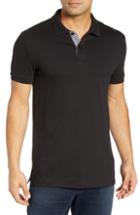 Men's Jared Lang Pique Polo - Black