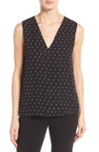 Women's Halogen Layered Look Print Top