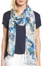 Women's Nordstrom Tahitian Garden Silk Scarf