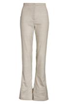 Women's Acne Studios Toni Fluid Wide Leg Wool Pants Us / 36 Eu - Beige