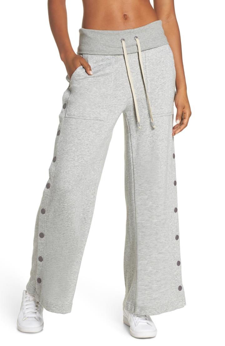 Women's Free People Fp Movement Viola Snap Pants - Grey