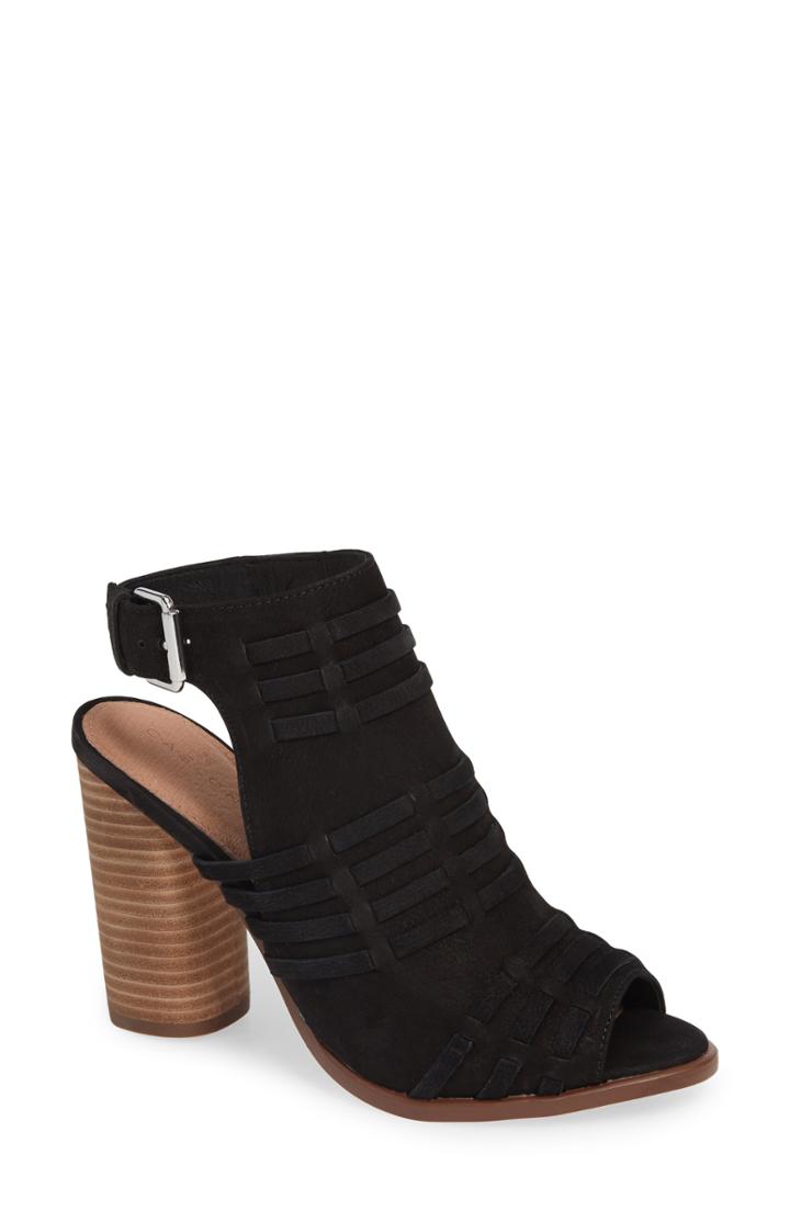 Women's Caslon Martin Sandal M - Black