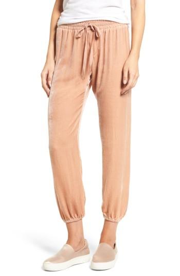 Women's Current/elliott The Eden Jogger Pants - Pink