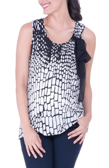 Women's Olian Print Maternity Tank