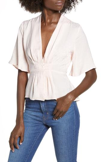 Women's Astr The Label Pleated Top