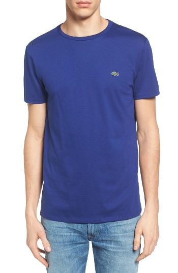 Men's Lacoste Pima Cotton T-shirt (s) - Blue