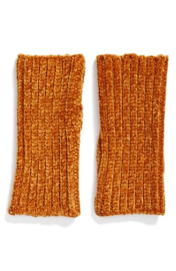 Women's Rebecca Minkoff Chenille Arm Warmers, Size - Black