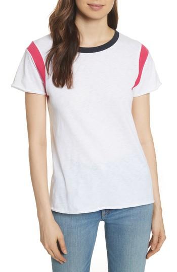 Women's Rag & Bone/jean Percy Crew Tee - White