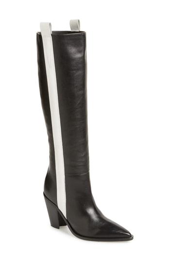 Women's Sigerson Morrison Kaethe Knee High Boot Eu - Black