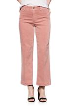 Women's Paige Nellie Clean Front Culotte Jeans - Pink