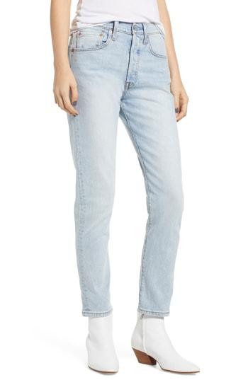 Women's Levi's 501 Ankle Slim Jeans X 28 - Blue