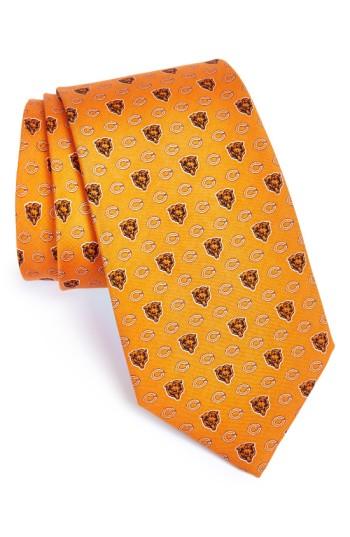 Men's Vineyard Vines Chicago Bears Print Tie, Size - Orange