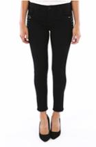 Women's Kut From The Kloth Donna Rhinestone High Waist Ankle Skinny Jeans - Blue