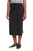Women's Caslon Off-duty Drawstring Skirt - Black