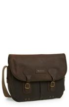 Men's Barbour Waxed Canvas Tarras Bag -