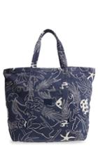 Herschel Supply Co. Bamfield Cotton Canvas Tote - Blue