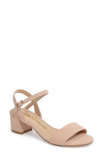 Women's Athena Alexander Jacoba Block Heel Sandal M - Pink