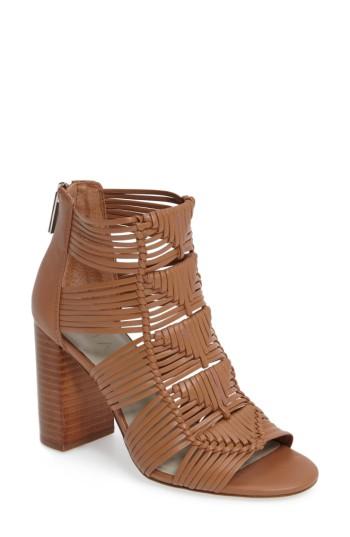 Women's 1.state Kenton Woven Cage Sandal .5 M - Beige