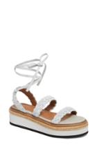 Women's Alias Mae Nieve Braided Platform Sandal Us / 36eu - White