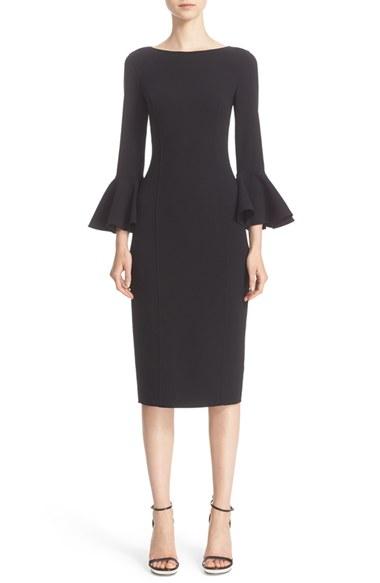 Women's Michael Kors Bell Sleeve Sheath Dress