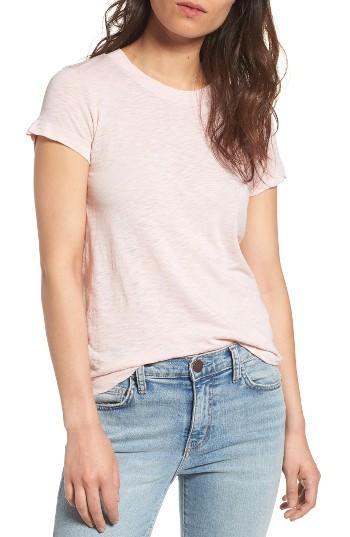 Women's Stateside Slub Boy Tee - Coral