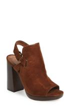 Women's Frye 'karissa Shield' Sandal .5 M - Brown