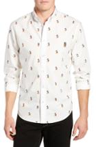 Men's Rag & Bone Mickey Mouse Fit 2 Tomlin Sport Shirt - White