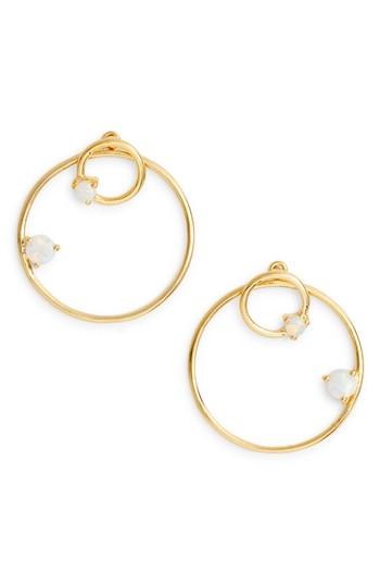 Women's Argento Vivo Sydney Double Open Ring Earrings