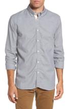 Men's Billy Reid Irvine Standard Fit Sport Shirt, Size - Grey