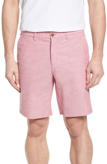 Men's Johnnie-o Merritt Fit Shorts, Size 36 - Red