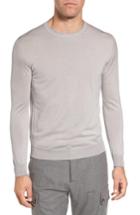 Men's Eleventy Merino Wool & Silk Tipped Sweater