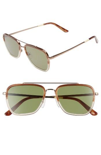Men's Toms Irwin 55mm Sunglasses - Milk Honey Fade