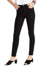 Women's Madewell High Waist Skinny Jeans - Black