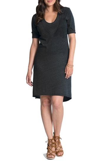 Women's Bun Maternity Maternity/nursing Shift Dress