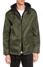 Men's The Very Warm Yorkshire Hooded Coach's Jacket - Green