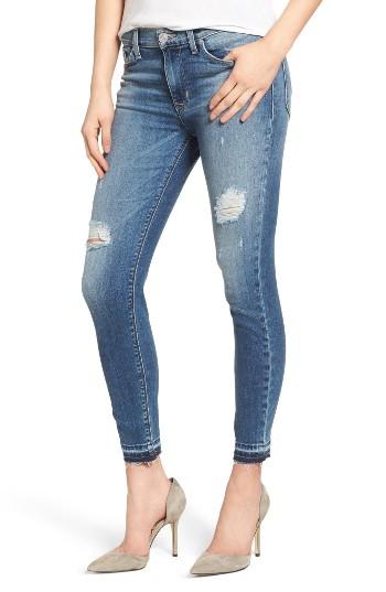 Women's Hudson Jeans Nico Released Hem Ankle Skinny Jeans - Blue