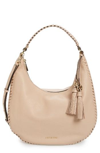 Michael Michael Kors Large Lauryn Leather Hobo - Blue