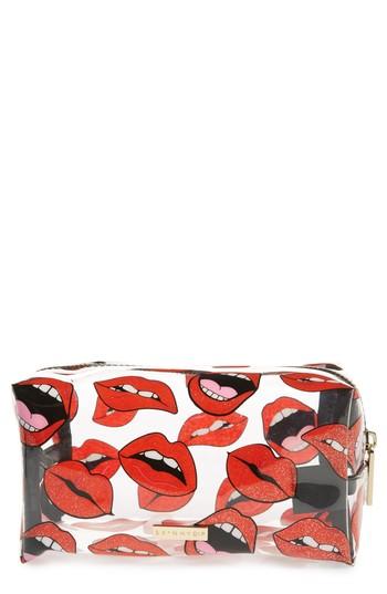 Skinny Dip Lips & Glitter Case, Size - No Color